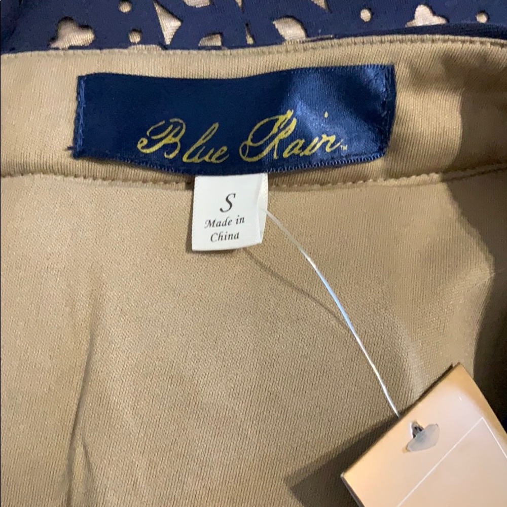 NWT Blue Rain Pleated Skirt - Picture 5 of 8